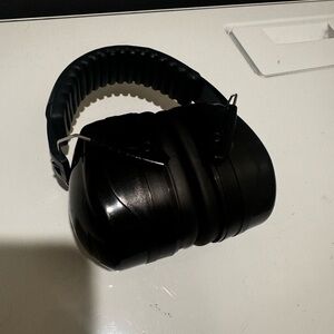 Black Noise-Cancelling Headphones shooting sports hunting